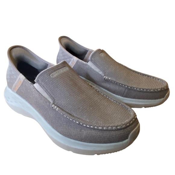 SKECHERS SLIP INS MENS SZ 10 LOAFER SHOES - Picture 1 of 7